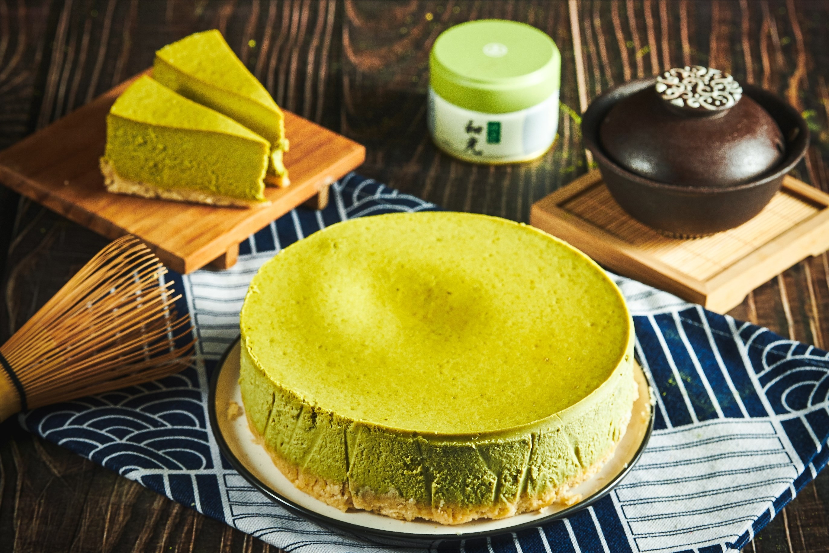 日本十勝四葉抹茶重乳酪蛋糕